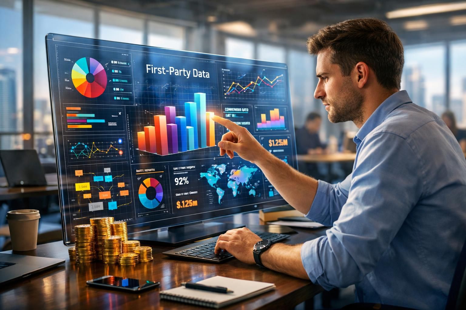 entdecken sie, warum first-party-datenbesitz zum entscheidenden monetären vermögenswert wird und wie unternehmen davon profitieren können.