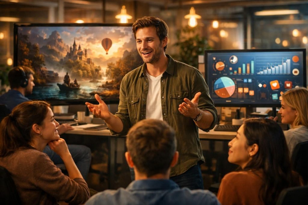 entdecken sie, warum storytelling im digitalen marketing zum entscheidenden differenzierungsfaktor wird und wie es marken hilft, sich in einem wettbewerbsintensiven markt hervorzuheben.