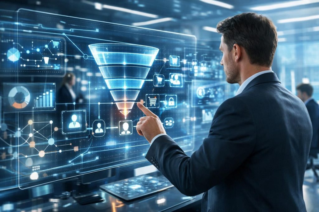 entdecken sie, wie automatisierte funnels im jahr 2026 die marketingstrategien revolutionieren und unternehmen dabei helfen, effizienter leads zu generieren und den umsatz zu steigern.