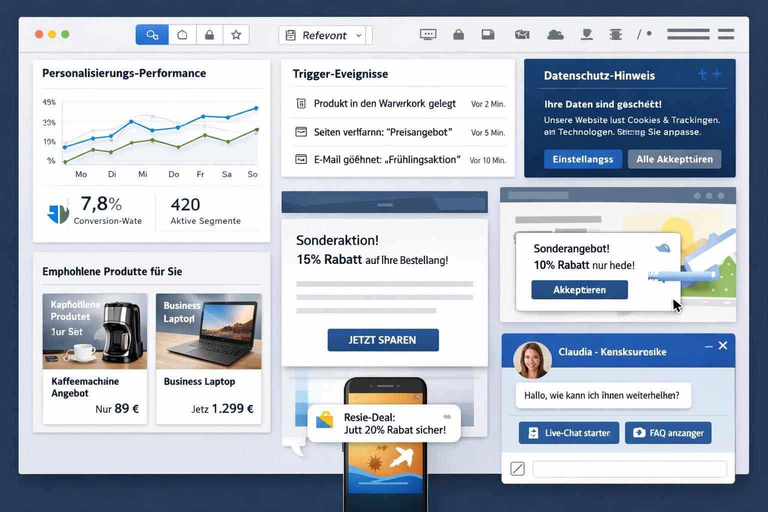 erfahren sie, wie echtzeit-personalisierung die kundenerfahrung verbessert und unternehmen hilft, individuelle bedürfnisse sofort zu erfüllen.
